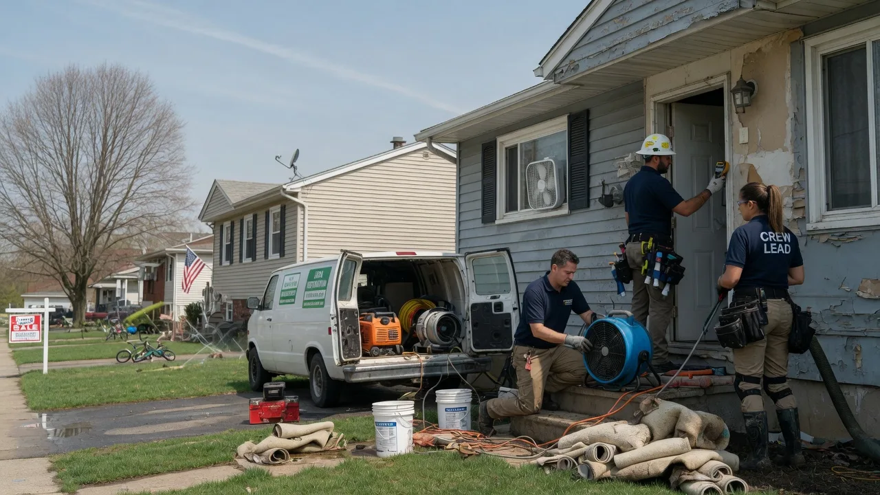 Flood Cleanup in Woodbury, CT near me